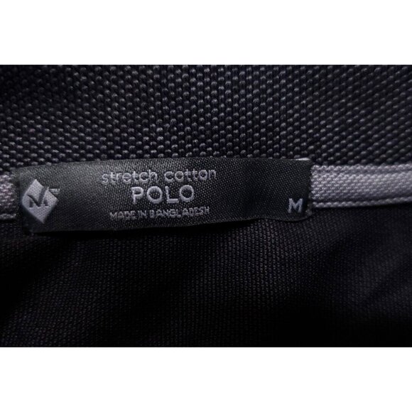 Member's Mark Mens Medium Dark Gray Short Sleeve Stretch Golf Polo Shirt - Picture 11 of 13
